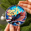 250 Years Of America Glass Ornament American Independence Day HA75 897808