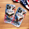 Custom Name Patriotic 250th Anniversary God Bless America Eagle 1776–2026 Phone Case HO82 901278