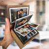 Custom Pull Out Photo Our Memory Keepsake Wooden Photo Box LM32 893411
