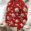 Custom Funny Dog Photo Christmas Ugly Sweater Personalized Gift For Dog Lover CH07 896672