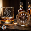Custom Couple Photo I F*Cking Love You Either Way Works - Personalized Engraved Whiskey Glass Naughty Valentine Gift CH07 899726