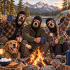 Funny Bear Face 3D Mask, Wildlife Adventure with Friends, Campers LM32 670417