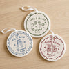 Personalized Engagement Ceramic Ornament Gift for Engaged Couples CH07 180056