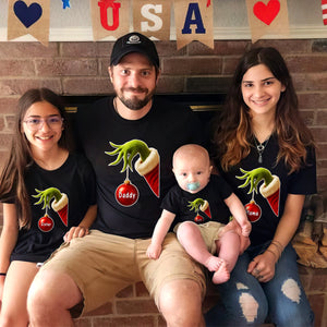 Custom Family Name Funny Christmas Family Matching Shirt CH07 899352