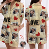 Custom Photo Newspaper Short Pajamas Funny Love Gift For Couples CH07 895528