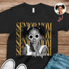 Custom Photo Senior Mom Dark Shirt 2026, Proud Senior Mom Gift, Senior Mom Graduation Shirts HO82 903306