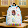 Personalized Kid Photo I Am Kind Smart Loved Affirmations Backpack For Kids HA75 921658