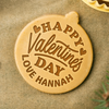 Custom Name Valentine's Day Cookie Stamp Gift For Couple HO82 900594