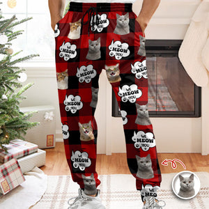 Custom Photo I'm A Cat Person Personalized Sweatpants Gift For Cat Lovers HO82 894392