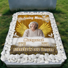 Custom Photo In Loving Memory Grave Blanket TH10 892689