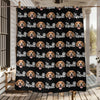 Custom Puppy Photo The Dog Father With Pawprints Design - Personalized Blanket LM32 897281