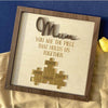 Personalized Name You Are The Piece That Holds Us Together 2-Layered Wooden Plaque Gift For Mother's Day HO82 901674