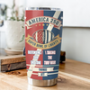 Personalized Name Super Bowl Of Liberty America 250 Football Giff Fat Tumbler LM32 897879