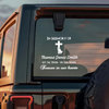 In Memory Of Personalized Memorial Car Window Decal Sticker HA75 920006