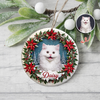 Custom Photo Cat Personalized Ceramic Ornament For Christmas HA75 897068