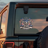 USA 250th Anniversary, 1776-2026 US 250 Emblem Semiquincentennial Car Window Decal Sticker HO82 900954