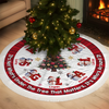 Custom Snowman Hearts Shine Together This Christmas Family Tree Skirt HO82 900062