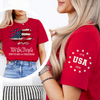 We The People 250 Years of Freedom 1776-2026 America Flag Sleeve Tee Shirt - Patriotic Gift LM32 669353