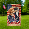 Custom Photo God Bless America Garden Flag TH10 898891