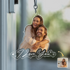 Custom Couple Photo I Love You Acrylic Keychain TH10 170339