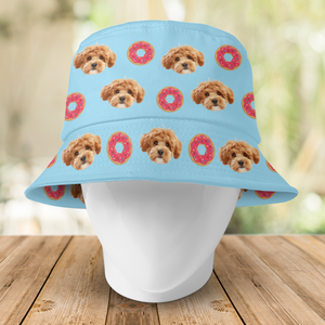 Custom Face Photo With Icon Bucket Hat HA75 892598