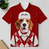 Custom Pet Photo Polo Shirt For Dog Lovers CH07 911420