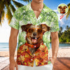 Custom Funny Dog Cat Photo Tropical Summer Hawaii Shirt LM32 669509