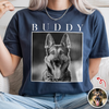 Custom Name & Photo Vintage Comfort Shirt Pet Memorial, Pet Lover Gift TH10 170375