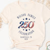 Custom Family 250th Celebration Shirt, Patriotic America Basic Tee LM32 669211