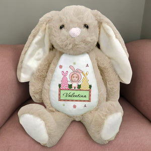Custom Photo And Name For Your Kid Bunny Plush TH10 892489