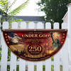 Personalized One Nation Under God 250th Anniversary Non-Pleated Fan Flag LM32 669259