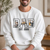 Custom Portrait from Photo Dad Embroidered Sweatshirt - Personalized Father’s Day Gift CH07 911718