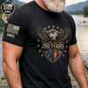 USA 250th Anniversary Eagle 250 Years 1776-2026 Short Sleeve Print Shirt LM32 669351