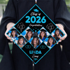 Custom Photo Class Of 2026 Congratulations Graduation Cap Topper, Gift for Graduation HA75 920816