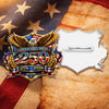 Personalized America 250th Anniversary Patriot Eagle Acrylic Pin HA75 920980