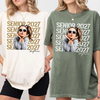 Custom Photo Senior 2027 Comfort Shirt - Personalized Senior Gift, Proud Family Gift HO82 903220