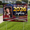 Custom Photo Class Of 2026 Graduating in America's 250th Anniversary Yard Sign CH07 895466