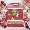 Custom Name Jingle My Balls Ugly Christmas Sweater For Dad TH10 171175