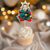 Custom Baby Photo You Are My Perfect Christmas Cupcake Toppers LM32 893911