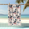 USA 250 Anniversary Eagle 1776-2026 Family Beach Towel HA75 920294