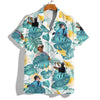 Custom Funny Golfer Face Tropical Hawaiian Shirt - Personalized Gift for Golfer LM32 897489