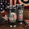 Custom Name Statue of Liberty 250 Years America Anniversary 1776-2026 Fat Tumbler LM32 669357