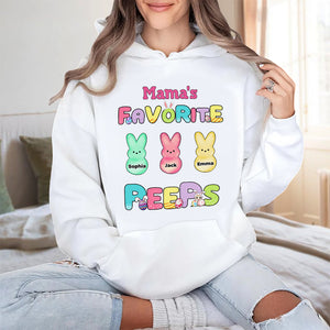 Grandma's Little Peeps Personalized Easter Shirt Gift For Grandma Mommy CH07 895300