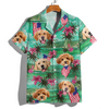 Custom Photo My American Spirit Hawaiian Shirt - Gift For Family Members, Pet Owners, Pet Lovers LM32 893639