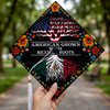 American Grown With Mexican Roots Graduation Cap Topper Decoration TH10 169221
