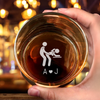 Personalized Funny Couple Engraved Whiskey Glass Romantic Gift for Husband, Boyfriend, Anniversary Gift CH07 180376