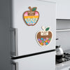 Custom Thank You Teacher – Personalized Apple Shaker Locker Magnet Gift from Students HO82 894306