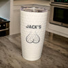 Personalized Gifts for Men, Funny Gift White Golf Tumbler, Gift for Golf Lovers LM32 897593