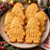Custom Name Christmas Gnome Cookie Stamp Cute Holiday Baking Gift CH07 181138