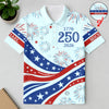 Custom Name USA 250th Anniversary 1776-2026 Polo Shirt - 4th of July Patriotic Gift HO82 901706
